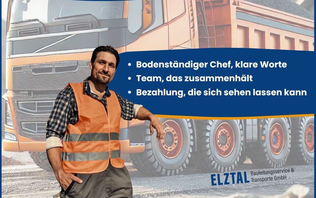 Fahrer*in gesucht (m/w/d)
